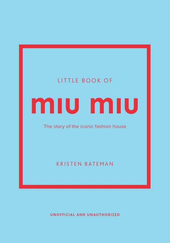 Little Books of Fashion - Little Book of Miu Miu - cover