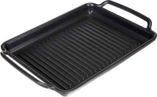 Lacor Robuuste Aluminium Koekenpan met Antiaanbaklaag 16 cm Zwart