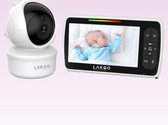 Lakoo® BabyGuard HD PRO - Babyfoon - baby monitor - Uitbreidbaar - Babyfoon met Camera en Beeldscherm - 1080p Full HD