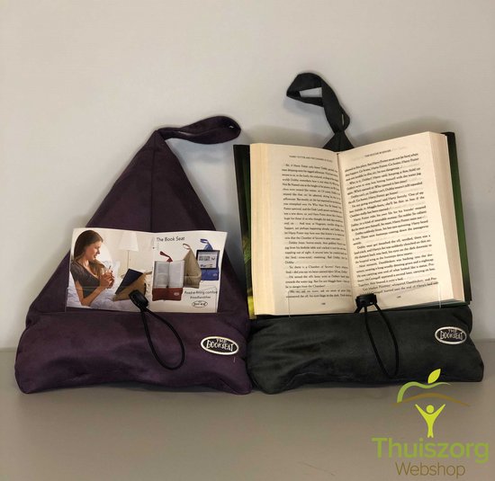 The Book Seat Boekensteun/kussen Grijs 30 X 29 Cm