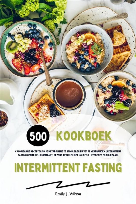 Intermittent Fasting Kookboek: 500 caloriearme recepten om j ... - cover