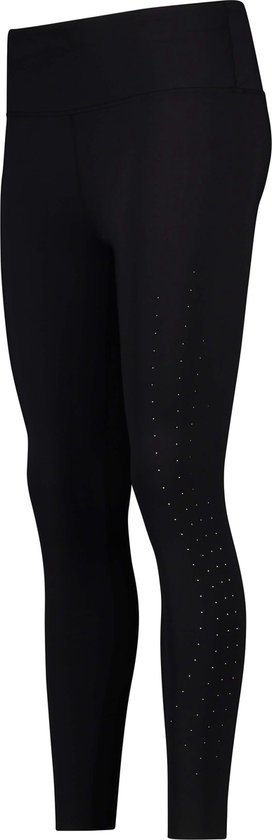 HUNKEMÖLLER Dames Yoga Broek HKMX - Hoge Taille Sportlegging Met Mesh