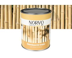 Wovar Norvo | Bamboe beits UV | transparant 1 liter