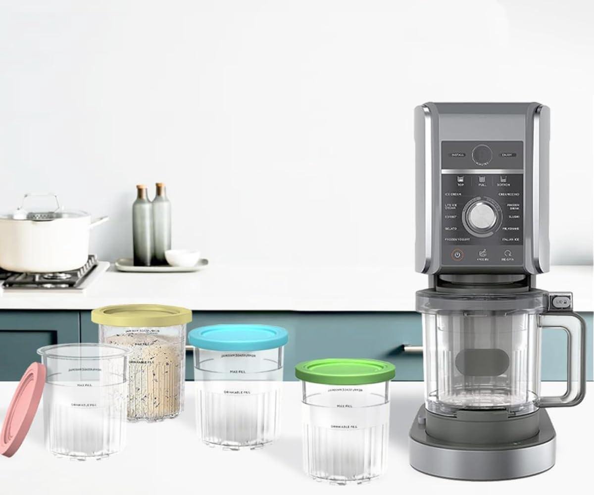 Ninja CREAMi Deluxe 10-in-1 Ice Cream and Frozen Drink Maker NC501EU | Zo goed als nieuw - ninjaNL favorable buying at our shop Ninja CREAMi Deluxe 10-in-1 Ice Cream and Frozen Drink Maker NC501EU | Zo goed als nieuw - ninjaNL favorable buying at our shop