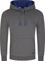 DENIMFY Heren Sweatshirt DFBenno regular fit Grijs 4XL Volwassenen hoodie / capuchon trui