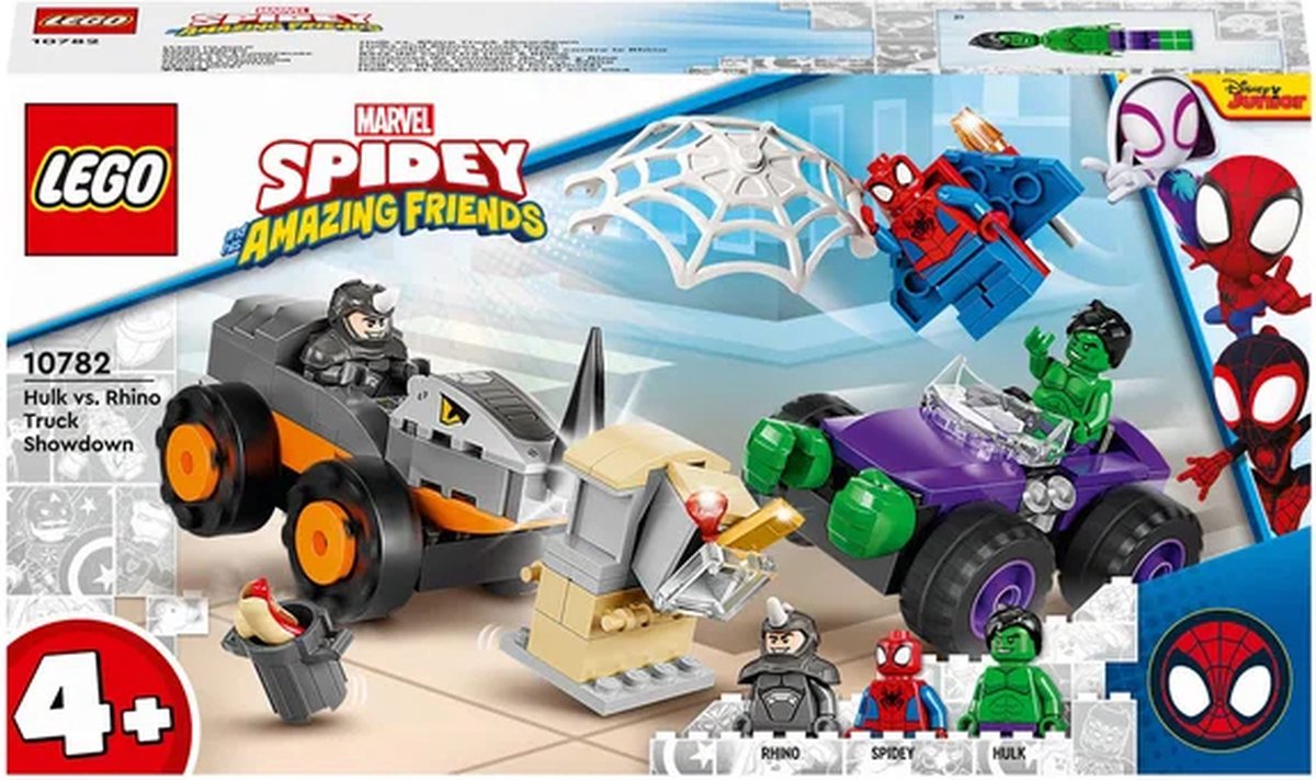 LEGO Marvel Spider-Man Hulk vs. Rhino truck duel - 10782 — afbeelding 11