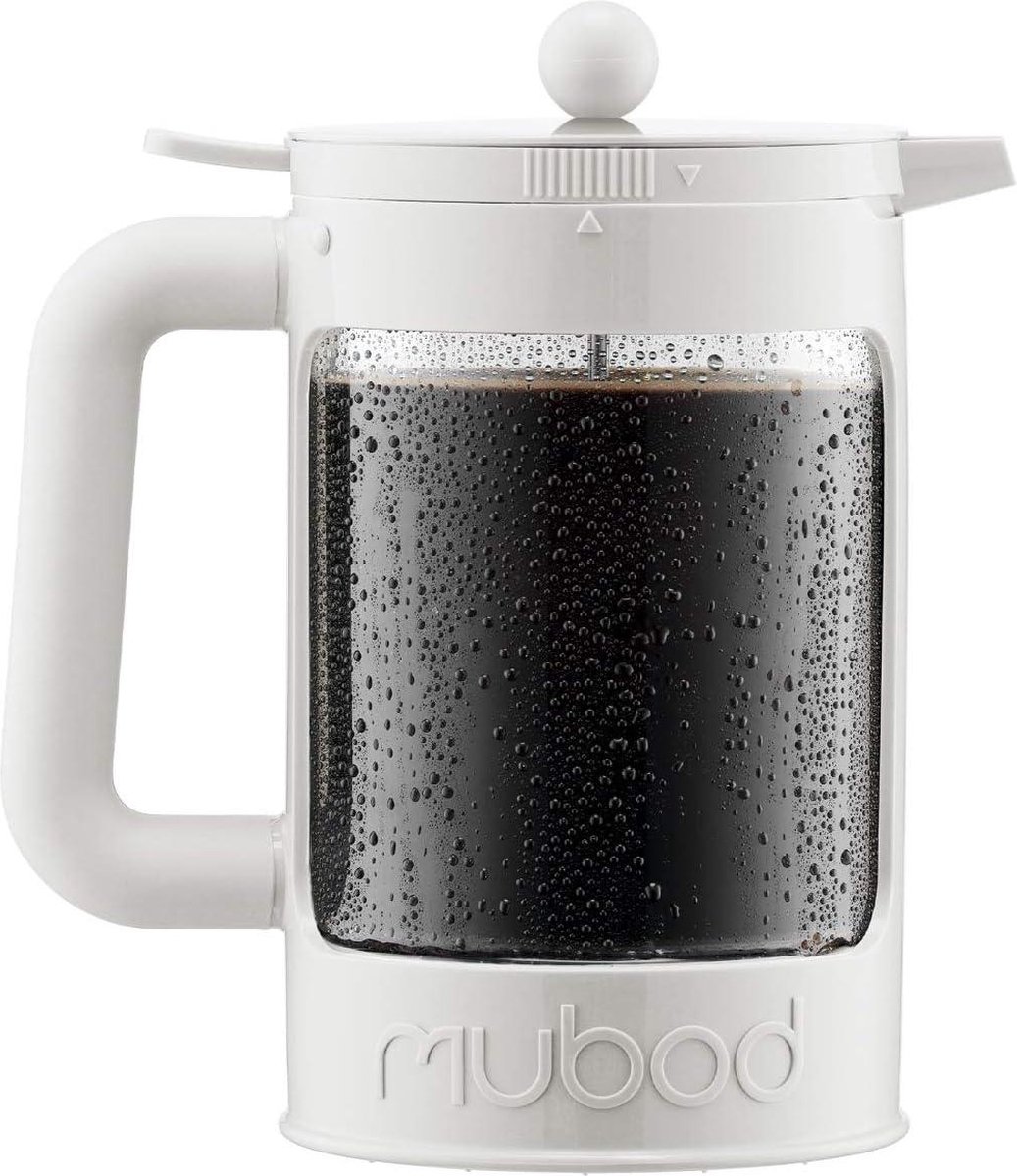 Cold Brew Koffiezetapparaat Set - 15 l - 56 oz - wit - 125x20x227 cm