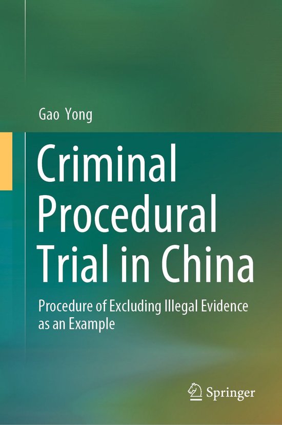 Law and Criminology (R0) - Criminal Procedural Trial in Chin ... - cover