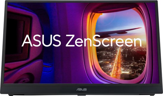 ASUS ZenScreen MB17AHG - Portable Gaming Monitor - FreeSync Premium - 144hz - Kickstand - HDMI-USB C - 17 inch