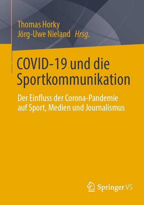 COVID-19 und die Sportkommunikation - cover