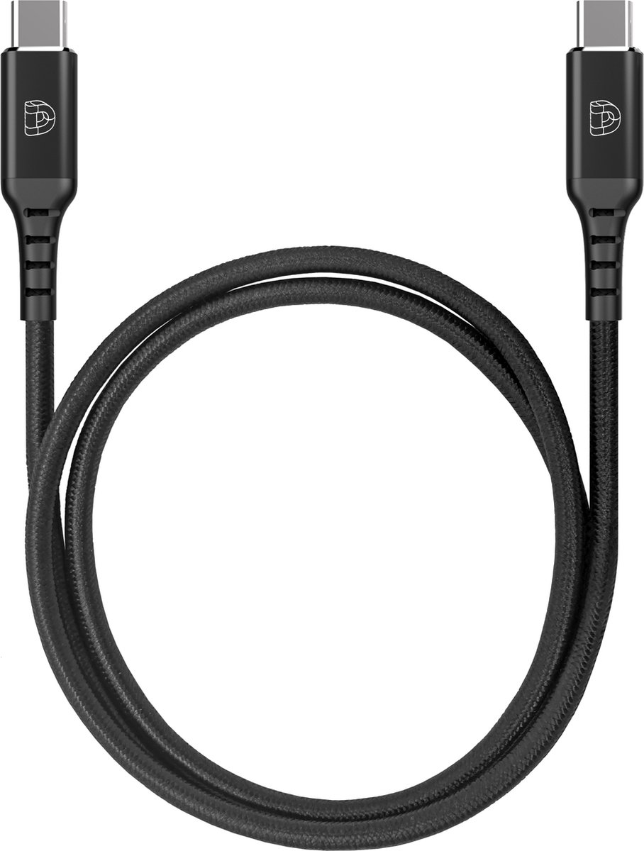 DEQSTER Nylon Charging cable USB-C to USB-C, 1m