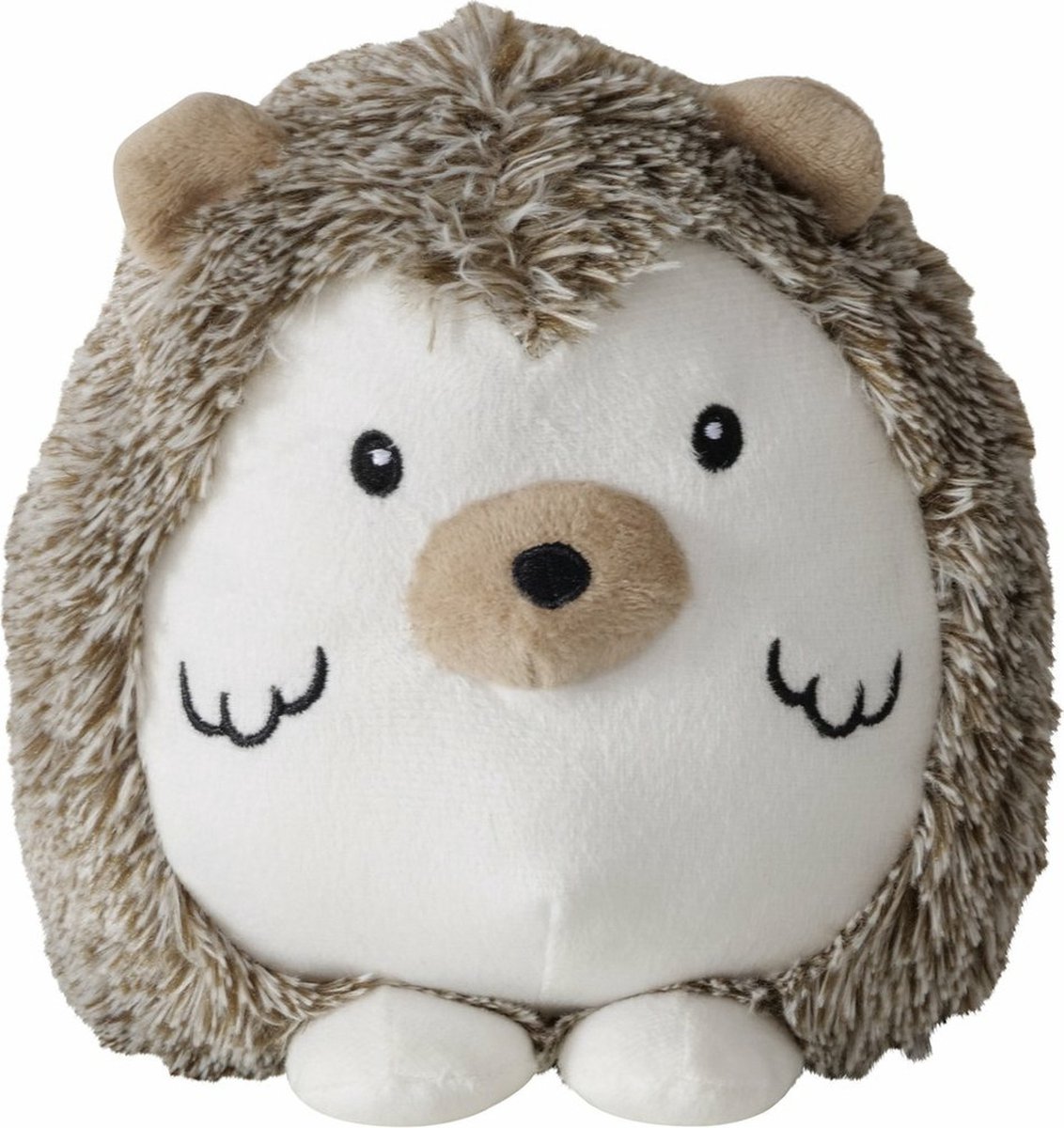 Boltze Deurstopper gewicht - dieren thema Egel - 1 kilo - grijs - 16 x 17 cm- buiten/binnen deuren