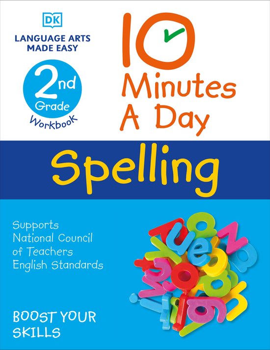 10 Minutes a Day Spelling 2nd Grade - cover