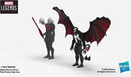 MARVEL LEGENDS KNULL & VENOM フィギュアセット Marvel Legends Series: Knull & Venom - Speelfiguur - Marvel Figure