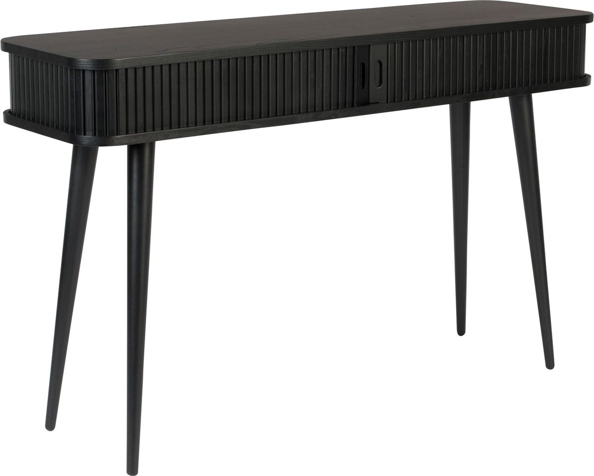 Barbier Consoletafel/ Wandtafel Hout Zwart