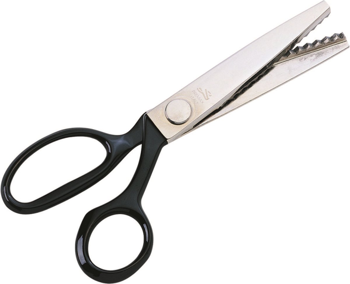 Premax Kartelschaar met zwart nylon handvat 7 1/2"- 19cm.