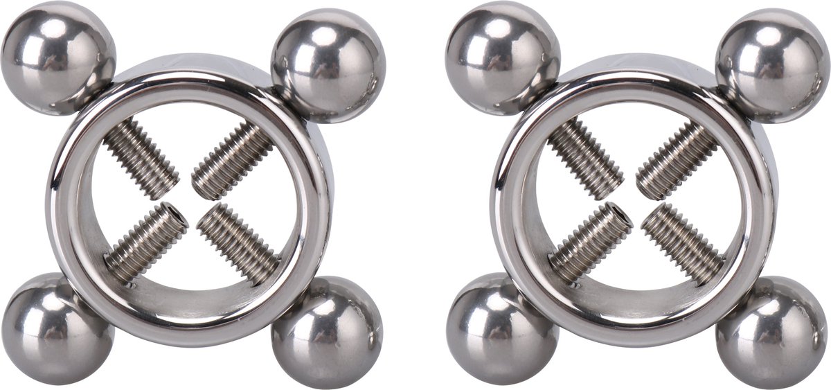 Fixxx - Tepelklemmen Set met 4 Schroeven - Zilver