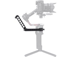 Zijhandgreep 360 ° verstelbaar aluminiumlegering handvat voor DJI RS2/RSC2/RS3/RS3MINI/RS3Pro Stabilizer Gimbal met NAVO-klem Rozet Mount - Verstelbare Knoppen side handle