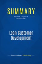 Summary: Lean Customer Development