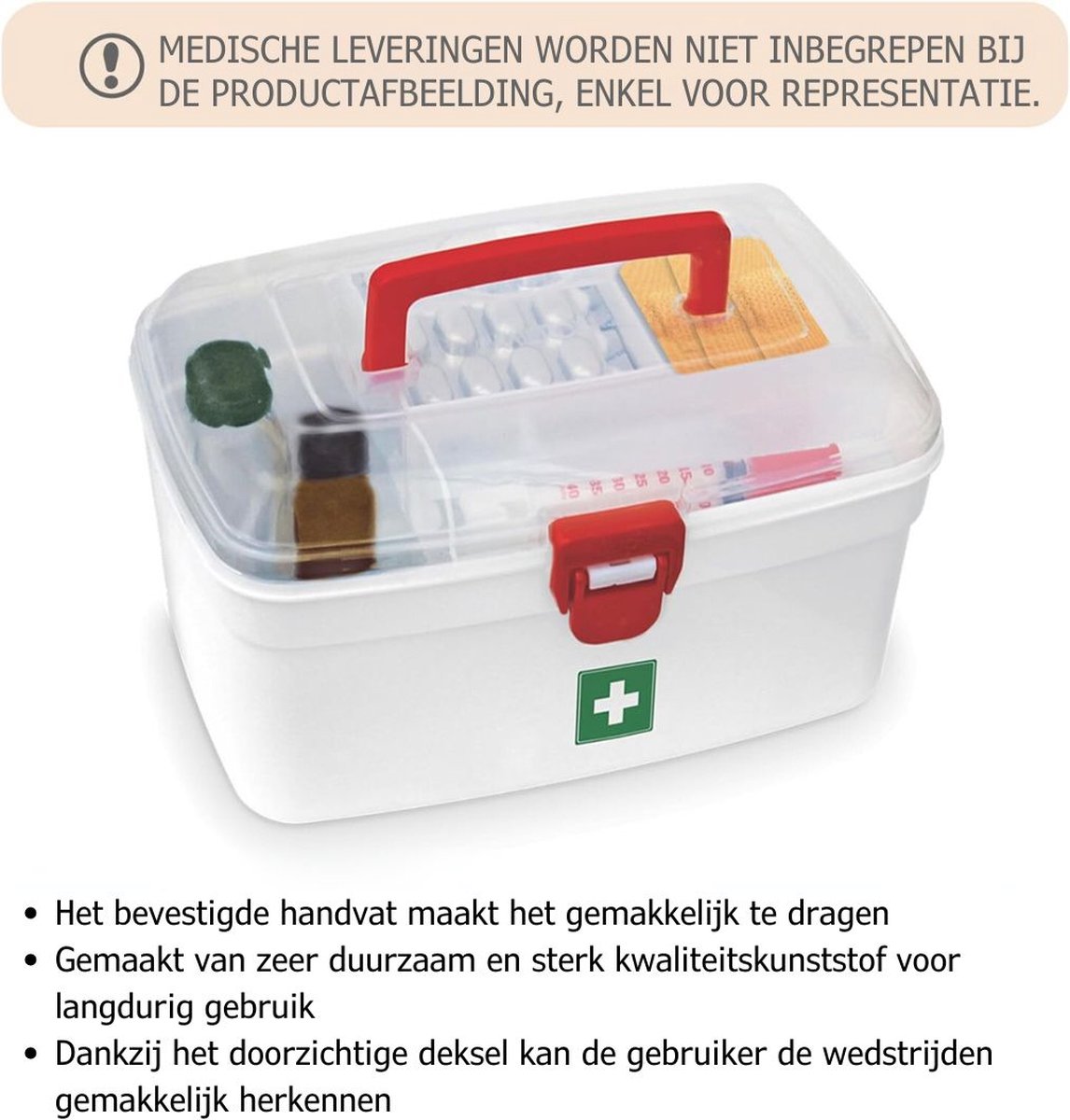 Opbergdoos met haken, opbergmanden om op te hangen, groen, opbergmand