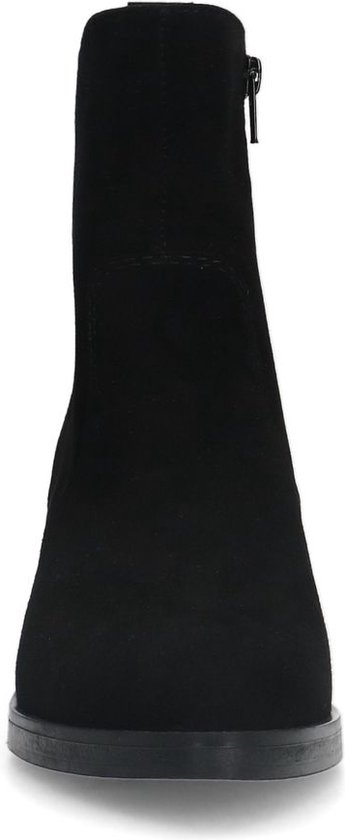 No Stress - Femme - Bottines à talon en daim noir - Taille 36