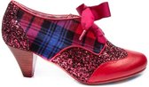 Irregular Choice End Of Story Glitter 40's Pumps Rood