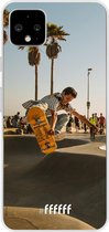 Google Pixel 4 XL Hoesje Transparant TPU Case - Let's Skate #ffffff