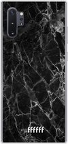 Samsung Galaxy Note 10 Plus Hoesje Transparant TPU Case - Shattered Marble #ffffff