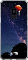 Samsung Galaxy S9 Hoesje Transparant TPU Case - Full Moon #ffffff