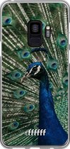 Samsung Galaxy S9 Hoesje Transparant TPU Case - Peacock #ffffff