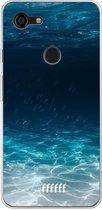 Google Pixel 3 XL Hoesje Transparant TPU Case - Lets go Diving #ffffff