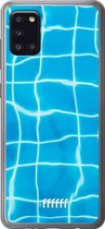 Samsung Galaxy A31 Hoesje Transparant TPU Case - Blue Pool #ffffff
