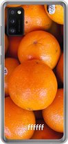 Samsung Galaxy A41 Hoesje Transparant TPU Case - Sinaasappel #ffffff