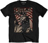 System Of A Down - Liberty Bandit Heren T-shirt - L - Zwart