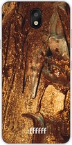 LG K30 (2019) Hoesje Transparant TPU Case - Lets go Gold #ffffff