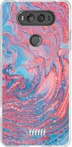 LG V20 Hoesje Transparant TPU Case - Corundum Pool #ffffff