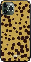 iPhone 11 Pro Hoesje TPU Case - Cheetah Print #ffffff