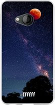 HTC U Play Hoesje Transparant TPU Case - Full Moon #ffffff