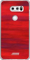 LG V30 (2017) Hoesje Transparant TPU Case - Scarlet Canvas #ffffff