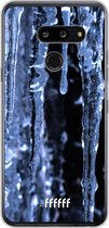 LG G8 ThinQ Hoesje Transparant TPU Case - Icicles #ffffff