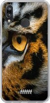 Huawei P20 Lite (2018) Hoesje Transparant TPU Case - Tiger #ffffff