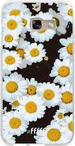 Samsung Galaxy A3 (2017) Hoesje Transparant TPU Case - Daisies #ffffff