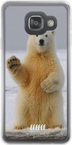 Samsung Galaxy A3 (2016) Hoesje Transparant TPU Case - Polar Bear #ffffff