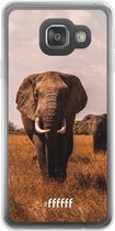 Samsung Galaxy A3 (2016) Hoesje Transparant TPU Case - Elephants #ffffff