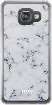 Samsung Galaxy A3 (2016) Hoesje Transparant TPU Case - Classic Marble #ffffff