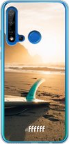 Huawei P20 Lite (2019) Hoesje Transparant TPU Case - Sunset Surf #ffffff