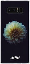 Samsung Galaxy Note 8 Hoesje Transparant TPU Case - Just a Perfect Flower #ffffff