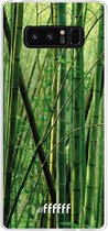 Samsung Galaxy Note 8 Hoesje Transparant TPU Case - Bamboo #ffffff