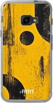 Samsung Galaxy Xcover 4 Hoesje Transparant TPU Case - Black And Yellow #ffffff