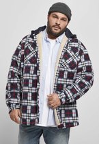 Urban Classics - Hooded Polar Fleece Overhemd - M - Multicolours